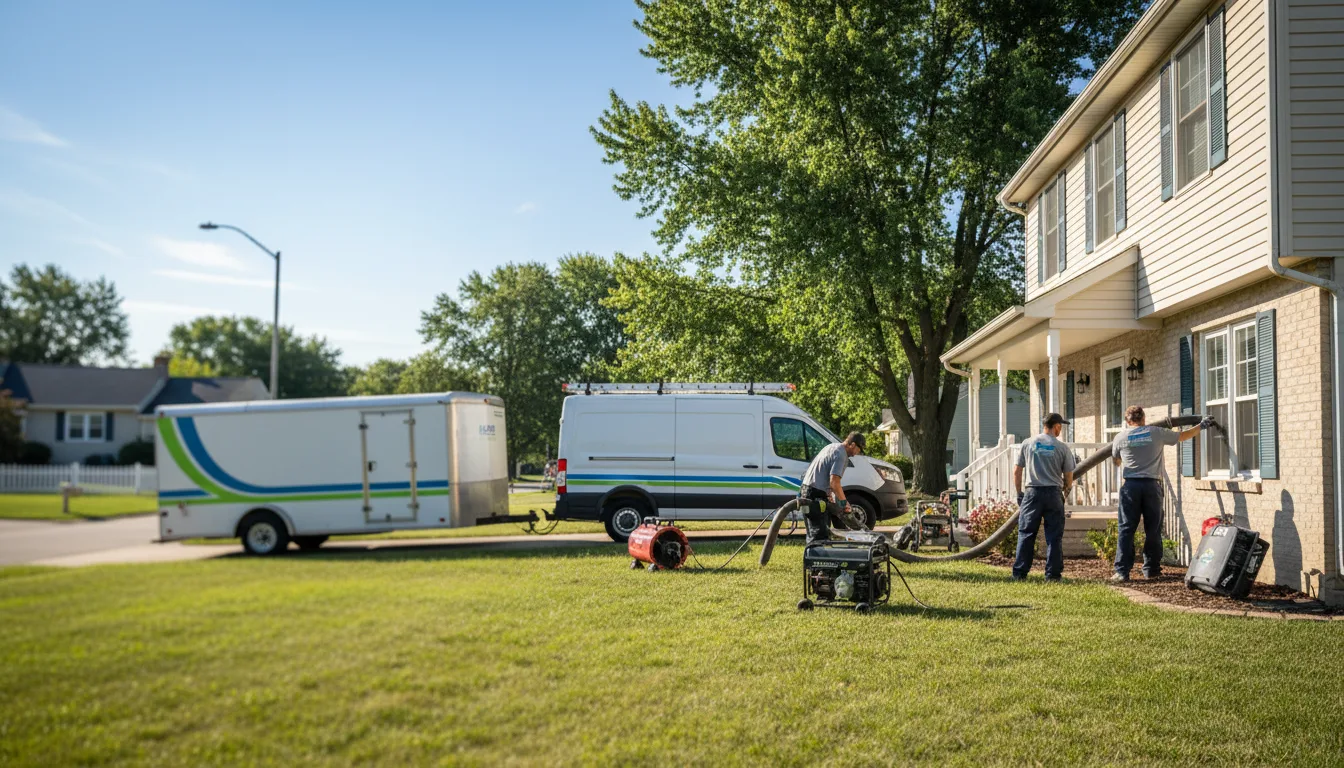 Flooded Basement Restoration And Cleanup With Repair in Broadalbin, NY near me